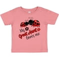 thumbnail image 3 of Inktastic My Great Aunt Loves Me with Cute Ladybugs Boys or Girls Baby T-Shirt, 3 of 5