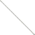 thumbnail image 2 of Sterling Silver 2.85mm Figaro Chain (7 X 2.85) Made In India qfg080-7, 2 of 5