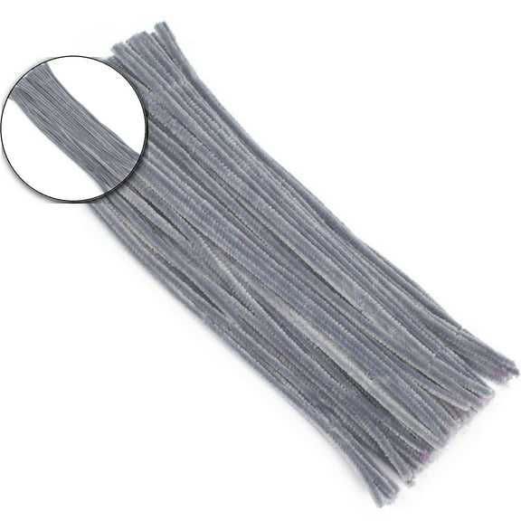 100 Pcs Pipe Cleaner Stems, DIY Floral Craft Supplies, Assorted Art Project Materials for Bouquet Making Use