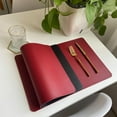thumbnail image 4 of CSChome Table Mat Nordic Style Insulation Pad: Faux Leather Dining Table Place Mat for Daily Use, 4 of 7