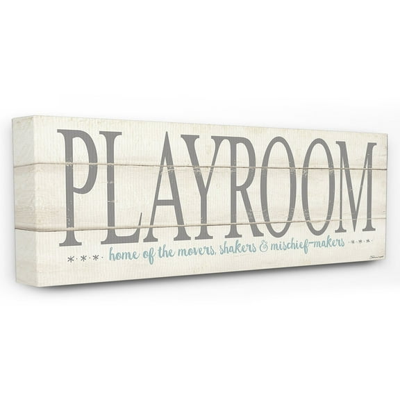 The Stupell Home Decor Collection The Kids Room by Stupell Playroom Home Of Mischief Makers Wall Art