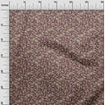 thumbnail image 3 of oneOone Cotton Poplin Brown Fabric Asian Suzani Craft Projects Decor Fabric Printed By The Yard 42 Inch Wide, 3 of 5