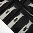 thumbnail image 3 of Luxshiny Cash Register Drawer Insert Tray with 9 Compartments Coin Holder Money Organizer for Store Use Black Plastic, 3 of 6