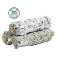 thumbnail image 3 of Ancient Veda White Sage & Blue Sage Smudge Sticks Pack of 3 Bundles & Smudge Guide for Smudging and Cleansing, 3 of 3