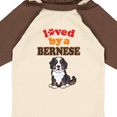 thumbnail image 4 of Inktastic Bernese Mountain Dog Lover Boys or Girls Long Sleeve Baby Bodysuit, 4 of 5