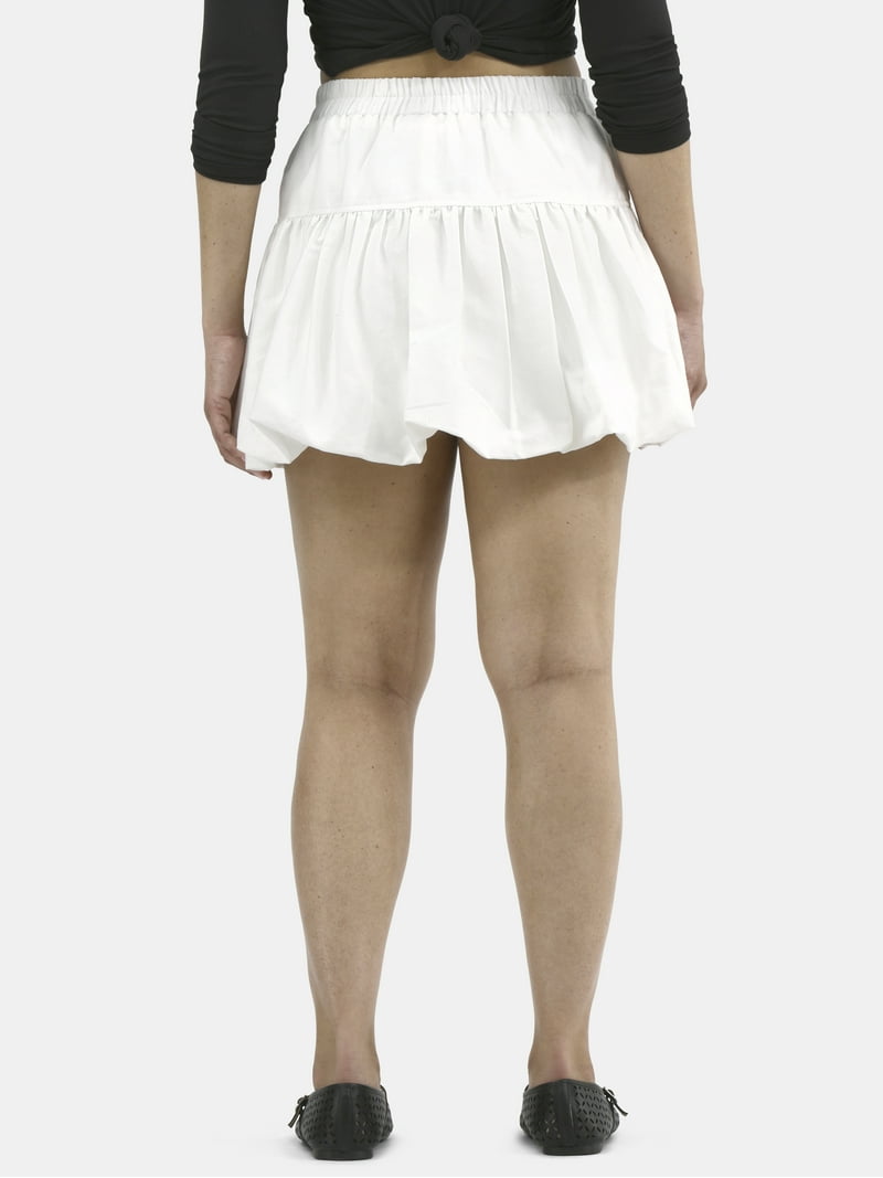 【新品】 Her lip to Bubble Mini Skirt ブラック M Herlipto Bubble Mini Skirt M ブラック スカート