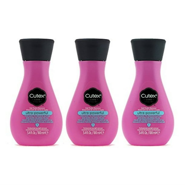 nail polish remover cutex ultrapowerful 3pk