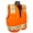 Hi/Vis Orange, variant on Radians SV62-2ZOT-L Class 2 Two Tone Surveyor Safety Vests, Solid Twill Orange, Large  HI/VIS ORANGE