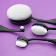 Moda Brush Pro Face Perfecting Black 4pc Makeup Brush Kit