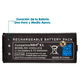 thumbnail image 2 of Batería 3.7v 2000mah Compatible N Dsi Xl, 2 of 5