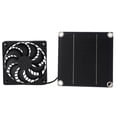 thumbnail image 1 of Kit de ventilador de panel solar de silicio monocristalino de 5 W y 5 V Kit de ventilador de extracción de panel solar fotovoltaico, 1 of 10