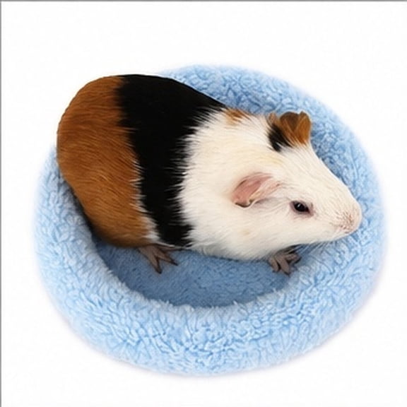 Phenofice Comfortable Blue Hamster Mat Durable Warm Bed for Small Pets Portable