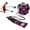 Pink+Black, variant on Plutput Adjustable Solo Soccer Kick Trainer Football Skills Training Waist Belt for Beginner Kids Teenagers Adult