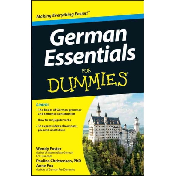 German Essentials for Dummies, Anne Fox, Wendy Foster, et al. Paperback