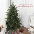 thumbnail image 5 of Christmas Trees HOMCOM 5ft Artificial Christmas Tree with 1309 Tips, Foldable Metal Stand, Easy Assembly, Hinged Xmas Tree for Home, Office, Holiday, Green,Artificial Christmas Trees, 5 of 9