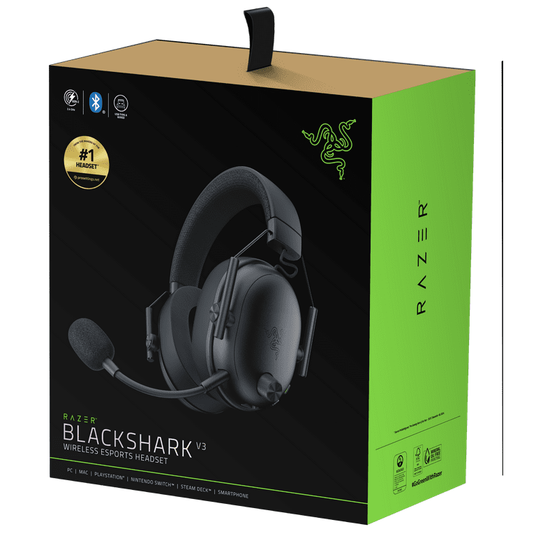 Razer BlackShark V3 Wireless Esports Headset, Black - Walmart.com