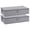 Grey-23.6x11.8x5.9in(2-Pack), variant on Under Bed Storage Containers Grey 23.6x11.8x5.9in(2-Pack) Clothes Organizer