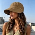thumbnail image 3 of QASIEATN Women's Baseball Cap Adjustable Sun Hat Lightweight Breathable Casual Sports Dad Cap for Outdoor Travel Daily Wear Fall Fashion Accessories, 3 of 6