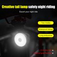 thumbnail image 1 of Luz trasera LED para bicicleta de montaña, lámpara de advertencia de seguridad para conducción nocturna trasera Ndcxsfigh Accesorios para bicicletas, 1 of 8
