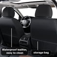 thumbnail image 5 of 2018 for HONDA CIVIC Car Seat Cover, Waterproof PU Leather Full Set of 5 Seats Non-slip Protect and Upgrade Seats, Car Seat Covers, 4-Door Sedans Only, Protect Car Seats, 5 of 9