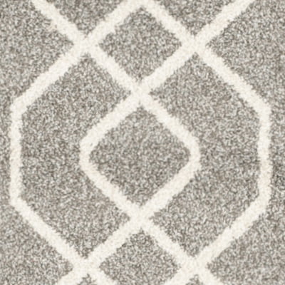 Safavieh Amherst Roseann Geometric Area Rug, Gray/Ivory, 8' x 10'