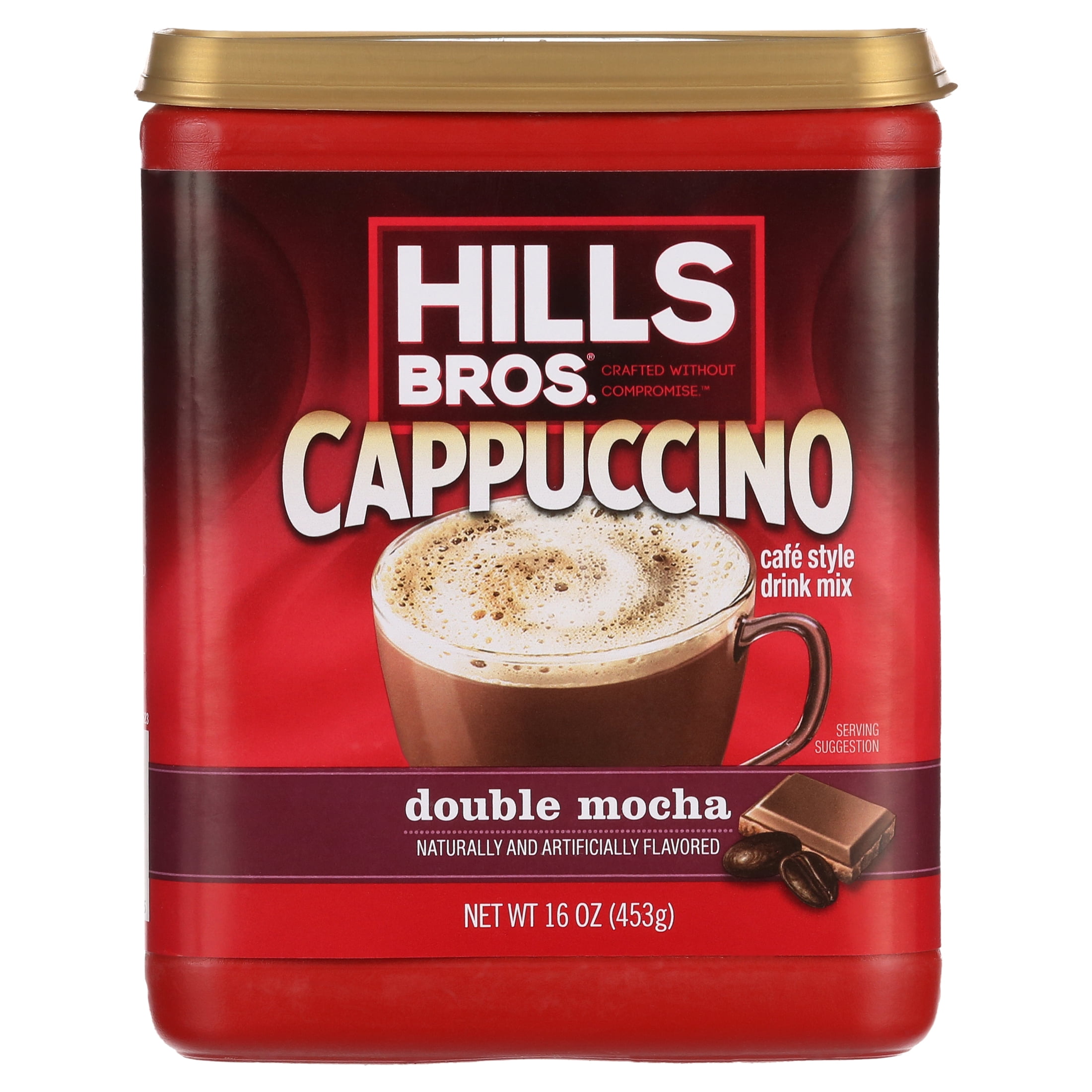 Buy Hills Bros. Instant Cappuccino Mix, Double Mocha, 16 oz (Pack of 1