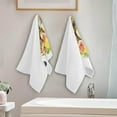 thumbnail image 4 of Watercolor Colorful Eggs Hand Towels, Happy Easter Kitchen Towel Ultra Soft and Absorbent,Decorative Fingertip Face Towel for Bathroom Hotel, 2 PCS, 28.3"x 14.4", 4 of 5