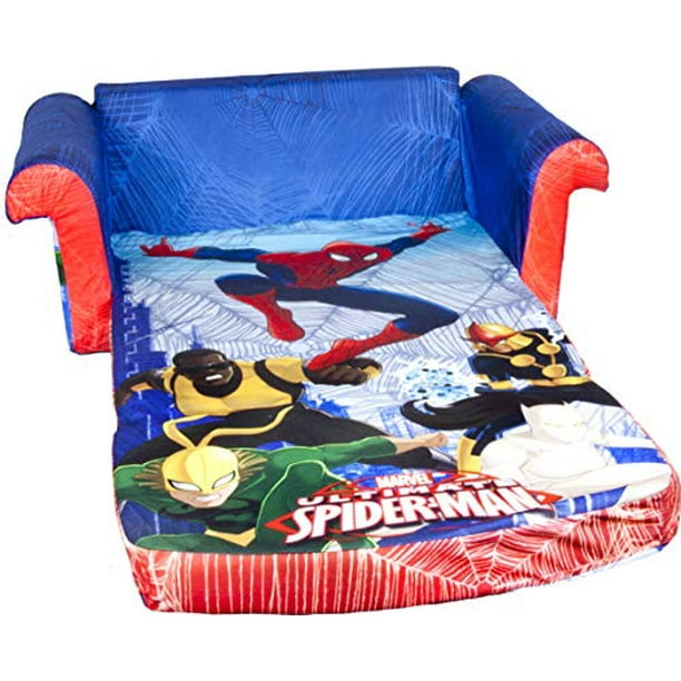 Marshmallow Furniture Childrens Upholstered 2 in 1 Flip Open Sofa