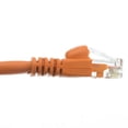 thumbnail image 2 of CableWholesale 2 Foot Orange Cat6a Ethernet Patch Cable, Snagless/Boot with RJ45 Connector, 500 MHz, 24 AWG, UTP(Unshielded Twisted Pair) Stranded Copper, Internet Patch Cable, 2 of 2