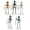 thumbnail image 2 of Outdoor Halloween Decorations, Large Skeleton Halloween Decor Hanging Halloween Decorations Outdoor, for Lawn, Porch, Window and Halloween Trunk Or Treat Scenes, to Add Immersive, 2 of 4
