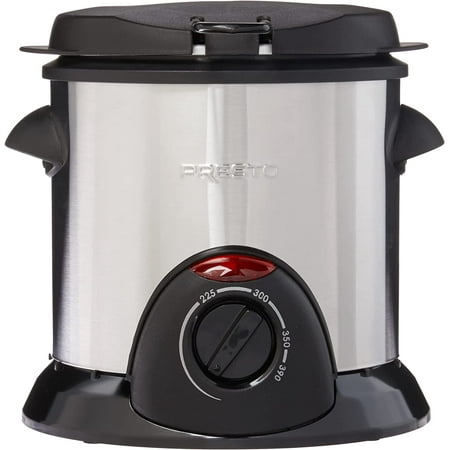 Presto Stainless Steel Electric Deep Fryer, Silver