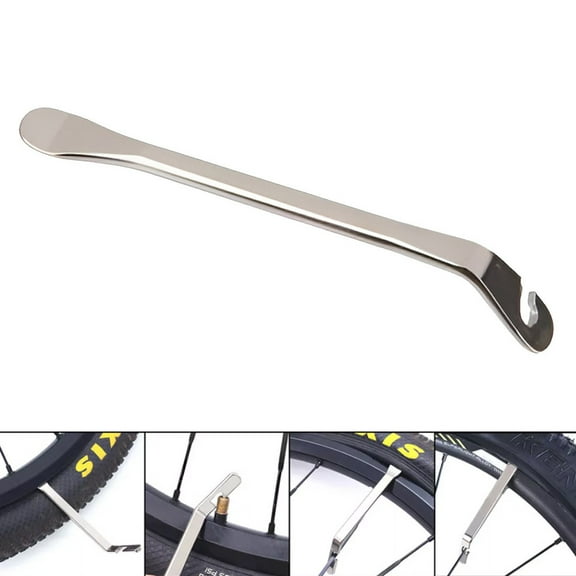 MCHPYYA Bicycle Tire Lever Tyre Spoon Changing Tool, Stainless Steel Portable Bike Tire Levers to Repair Bike Tube
