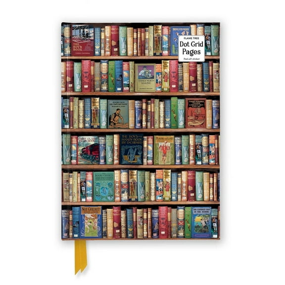 Flame Tree Dot Grid Notebooks Bodleian Libraries: Hobbies & Pastimes Bookshelves (Foiled Dot Grid Journal), (Hardcover)