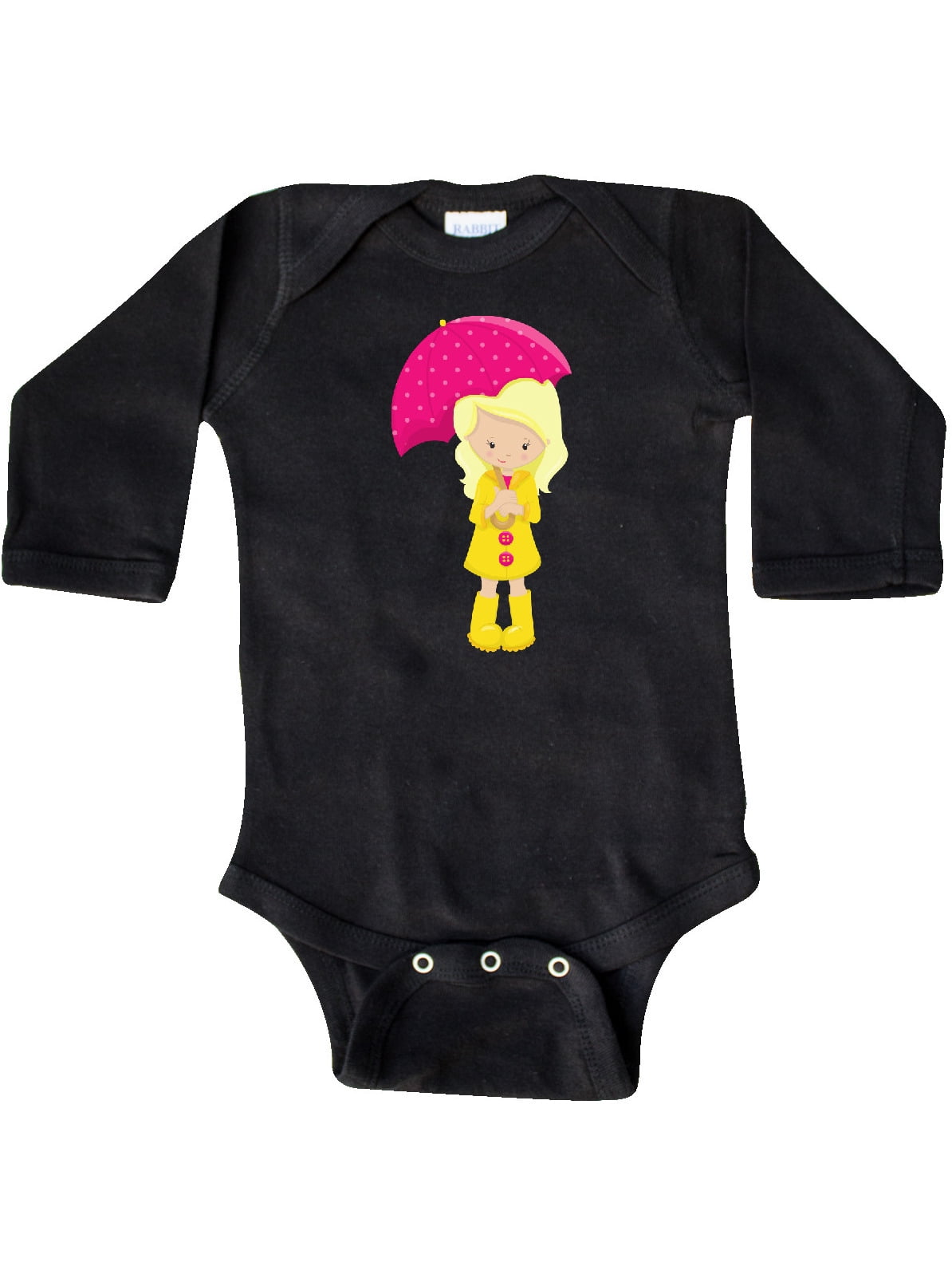 baby girl yellow raincoat