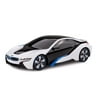 BMW i8 RC Car Officially Licensed Replica Model Remote Control Vehicle 1/14 Scale (White)