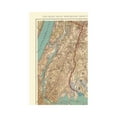 thumbnail image 4 of Topographical Map - Long Island Sound Queens Mt Vernon New York - Bien 1890 - Vintage Wall Art, 4 of 4