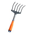 thumbnail image 3 of Gardeners Claw Rake with Handle Rebar Farming for Loosening Soil Gardening kusrkot Rastrillo de garra, 3 of 7