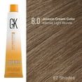 thumbnail image 5 of GK HAIR Global Keratin Permanent Hair Cream Color with 87+ Shades (3.4 Fl Oz/100ml) Nourishing & Cleansing Colors for Styling High Performance Long Lasting Natural Toner Hair Dye Tubes - Unisex, 5 of 9