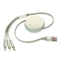 thumbnail image 4 of UPGRATOR Type C Fast Charging Cable Charging Cable Retractable Light Green for 1Pack, 4 of 7