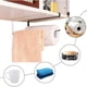 thumbnail image 4 of Portarrollos de papel de 2 piezas, portarrollos de cocina, portarrollos de papel de cocina, sin perforaciones, sin perforaciones, portarrollos de papel montado en la pared A, 4 of 5