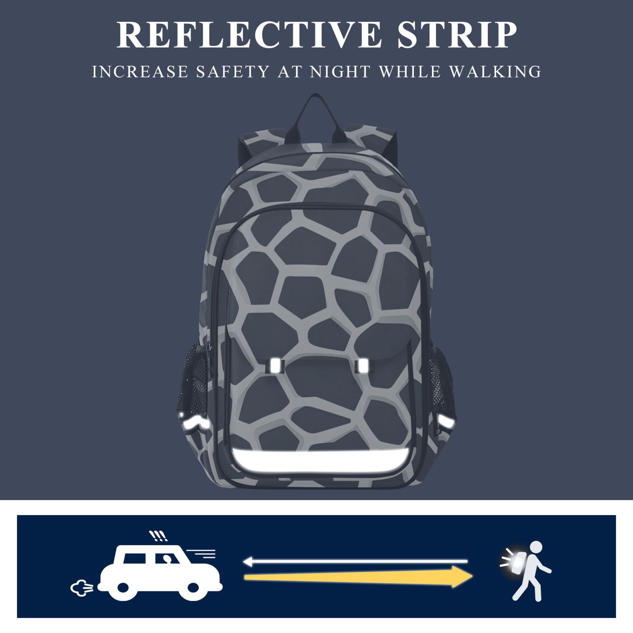 ALAZA Cow Print Laptop Backpack Purse Travel Bag Casual School Bookbag Rucksack for Women Men