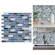 thumbnail image 4 of de pared Peel & Backsplash, autoadhesivo 3D Tile Backsplash Tile Stickers, para estilo 4 Zulema Azulejos para salpicaduras, 4 of 8