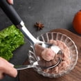 thumbnail image 5 of Stainless Steel Meatball Maker Spoon, 9.65X2.36" Ergonomic Handle Meat Ball Extruder, Manual Meatball Press Tool, Practical Meat Portion Scoop, Handheld Food Molder Gadget, Durable Cooking Utensil, 5 of 7