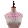 thumbnail image 2 of Hesroicy Collar Applique Hollow Out Tear-resistant No Deform Breathable Washable DIY Detachable 3D Effect Lace Corsage for Sewing Shop, 2 of 8