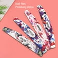 thumbnail image 5 of Visland 10Pcs Nail Polish Files Both Sides Polished Half-moon Print DIY Nails Grinding Equipment Manicure Files for Manicurist, 5 of 5