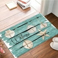 thumbnail image 5 of Apmemiss Clearance Beach Door Mats, Beach Starfish Seashell Door Mat, Beach Seascape Front Door Mat, Indoor Doormat for Bedroom Decor Living Room, Non-Slip Floor Mats Entryway Rug Welcome Mats, 5 of 9