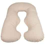 Leachco Back N Belly Chic Body Pillow Replacement Cover - Beige Swirl