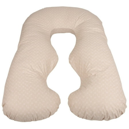 Leachco Back N Belly Chic Body Pillow Replacement Cover - Beige Swirl