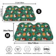 thumbnail image 3 of Kdxio Cartoon Turkey Print Windshield Sun Shade,UV Rays and Sun Heat Protection,Sunshade for Car Windshield,Car Shade Front Windshield - Small, 3 of 5
