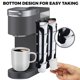 thumbnail image 4 of K Cup Holder : Coffee Pod Holder for Counter Small Space - cup holder for Wall Mount (4, Black) Coffee Pod Holder Side Mount Cup Pods Organizer compatible, 4 of 5